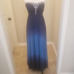 XtraOrdinary Navy/ Blue Ball Gown Juniors size 1